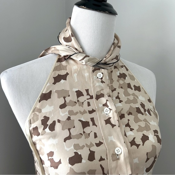 Marc Jacob Silk Pleated Backless Dress - Picture 7 of 16